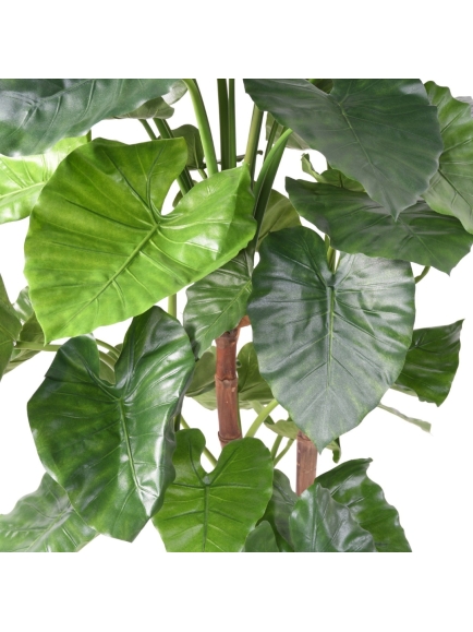 Alocasia artificiel plus son bac