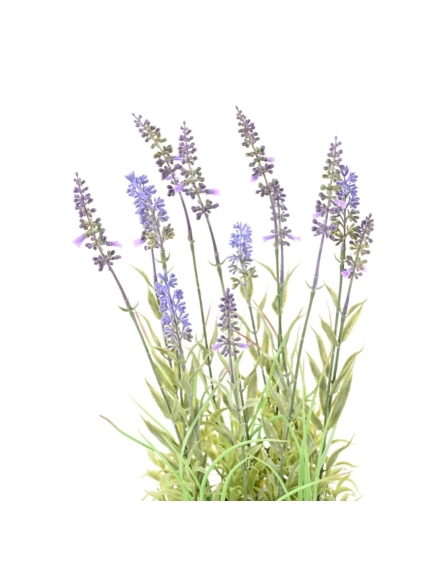 Lavande artificielle en pot déco