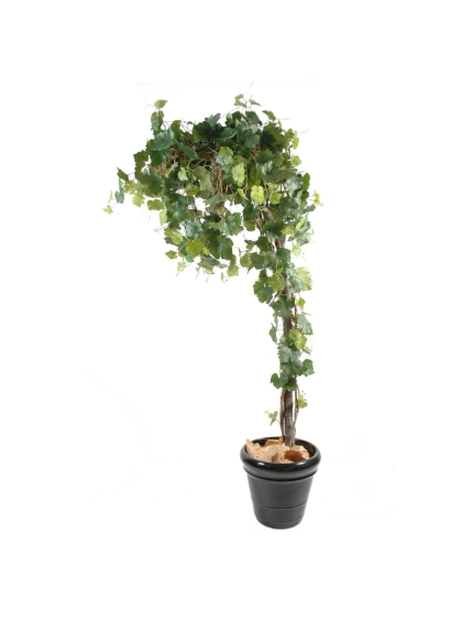 Vigne Round Artificielle - Hauteur 200 cm - Tronc bois