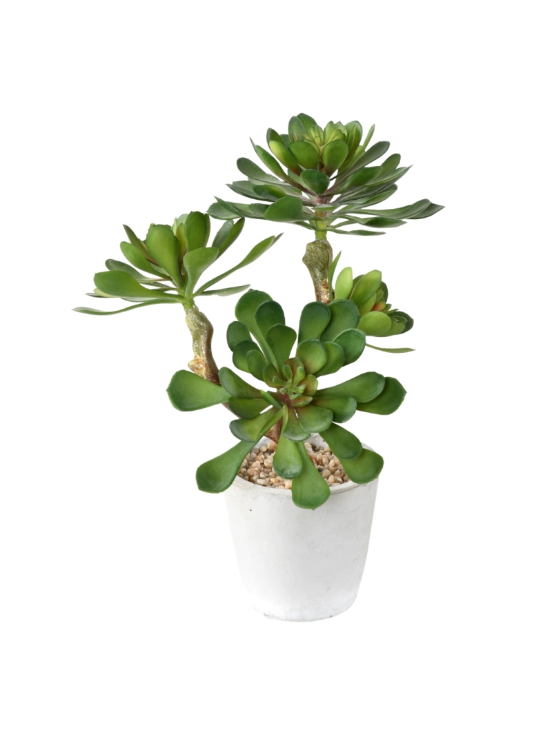 SUCCULENTE ARTIFICIELLE EN POT DECO