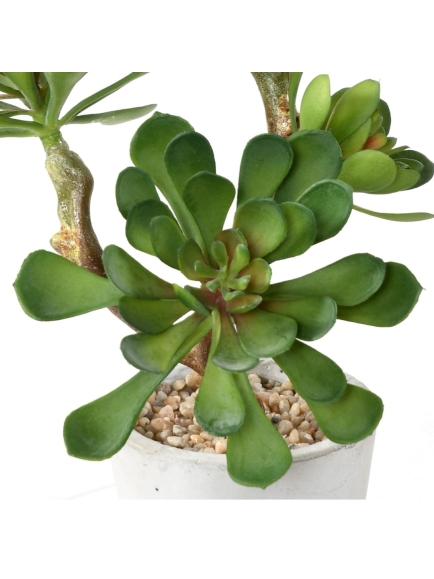 SUCCULENTE ARTIFICIELLE EN POT DECO