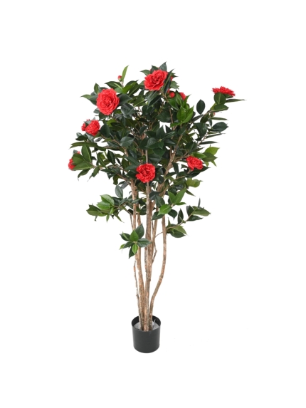 CAMELIA JAPONICA ARTIFICIEL DOUBLE NEW ROUGE