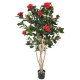 CAMELIA JAPONICA ARTIFICIEL DOUBLE NEW ROUGE