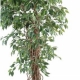 Ficus artificiel plus bac carré 40