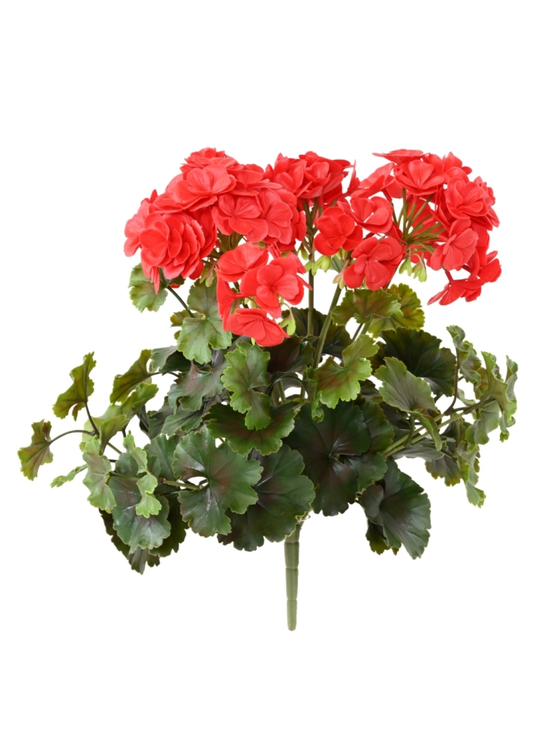 GERANIUM ARTIFICIEL TRAITE ANTI UV