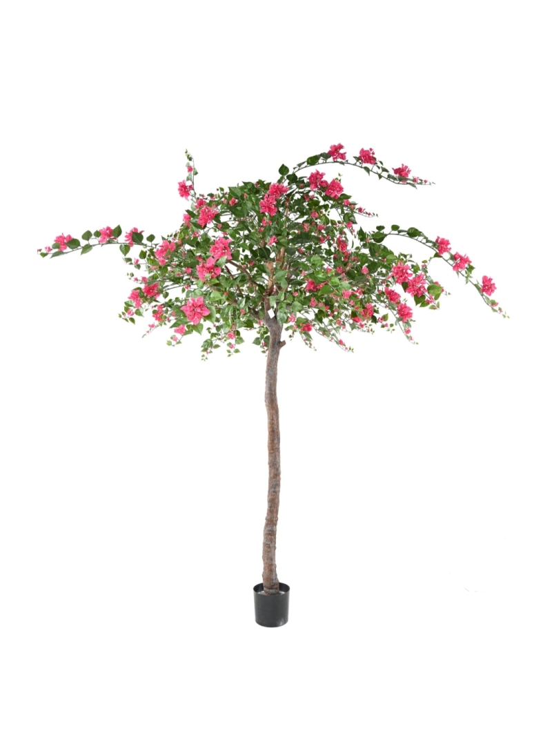 Arbre Bougainvillée artificiel Fuchsia  280 cm