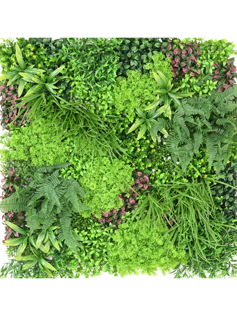 PLAQUE MUR VEGETAL ARTIFICIEL