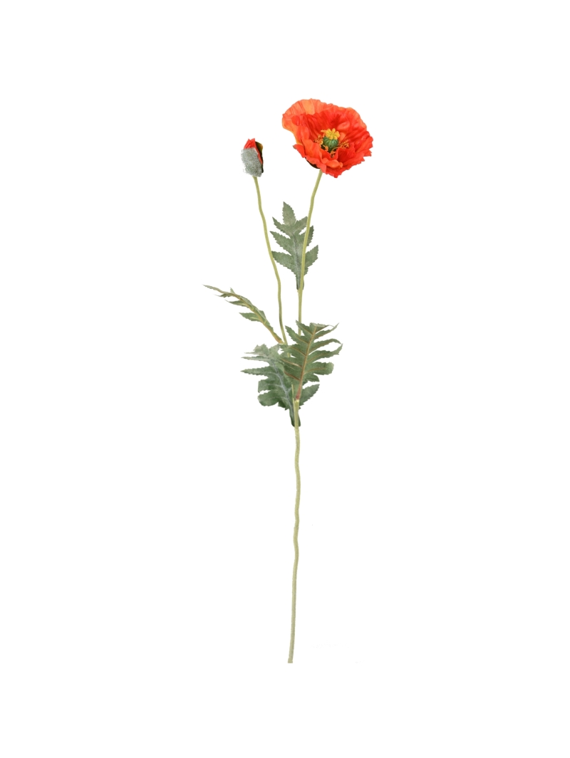 Pavot artificiel en tige