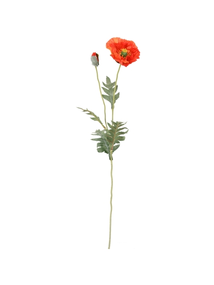 Pavot artificiel en tige