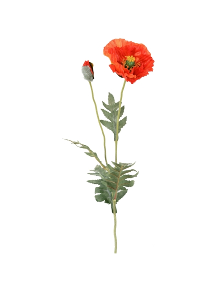 Pavot artificiel en tige