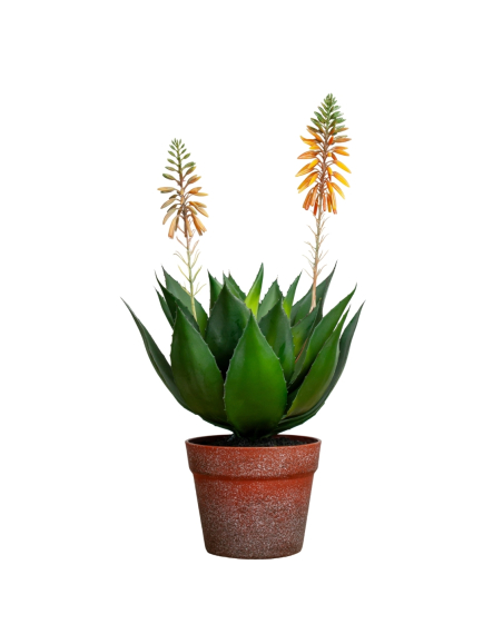 AGAVE ARTIFICIELLE FLEURIE