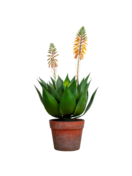 AGAVE ARTIFICIELLE FLEURIE