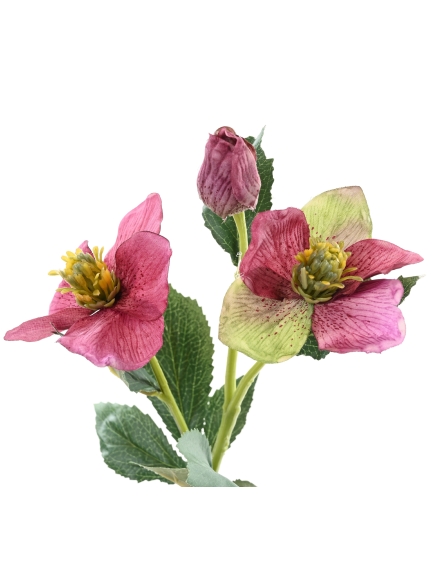 HELLEBORE ARTIFICIELLE "rose de Noël"