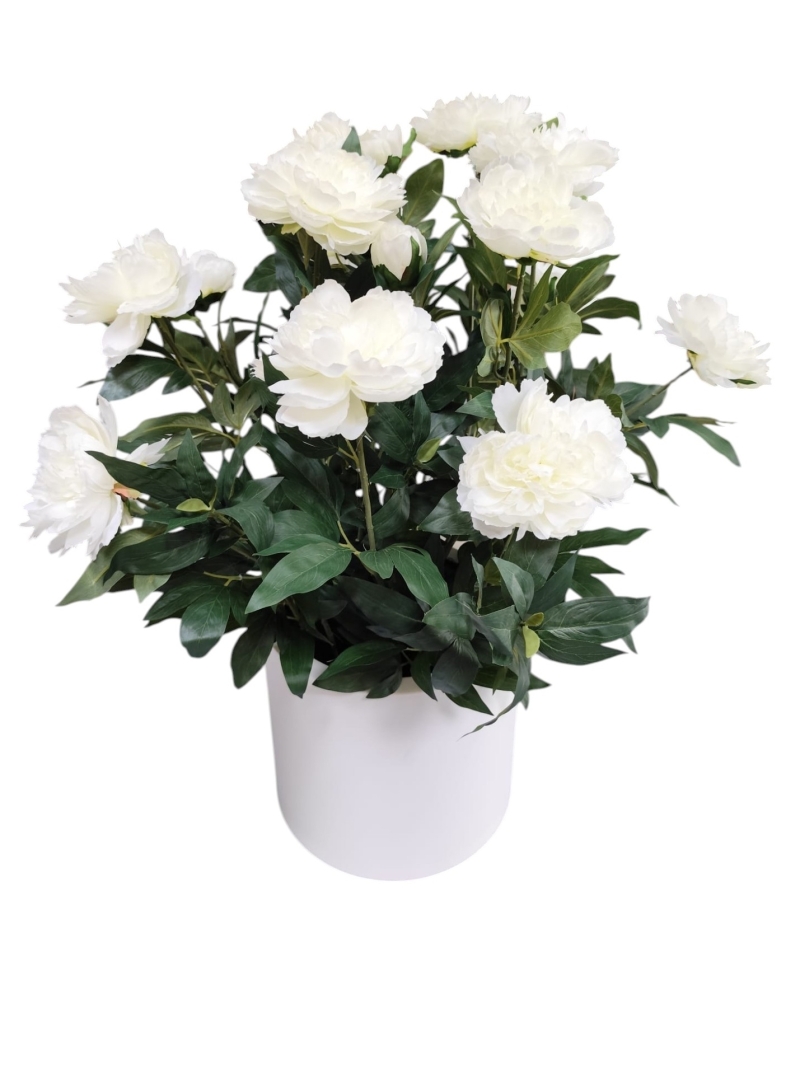 Bouquet artificiel Coloré - Pivoines