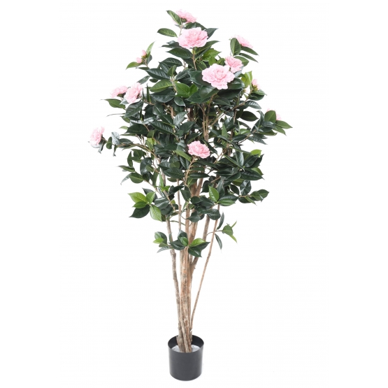 CAMELIA JAPONICA ARTIFICIEL DOUBLE NEW ROUGE 160 CM