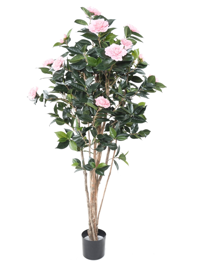 CAMELIA JAPONICA ARTIFICIEL DOUBLE NEW ROUGE