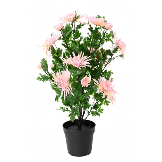 CHRYSANTHEME ARTIFICIEL EN POT ANTI-UV