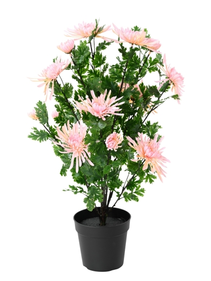 CHRYSANTHEME ARTIFICIEL EN POT ANTI-UV
