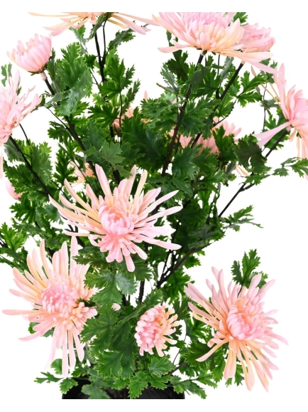 CHRYSANTHEME ARTIFICIEL EN POT ANTI-UV