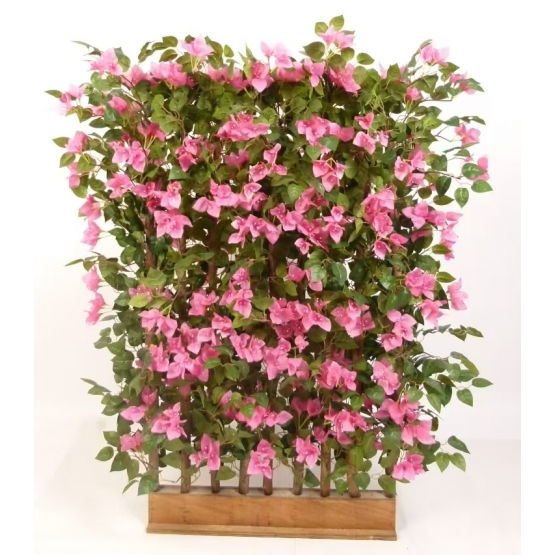 Bougainvill&eacute;e artificiel palissade 120 cm