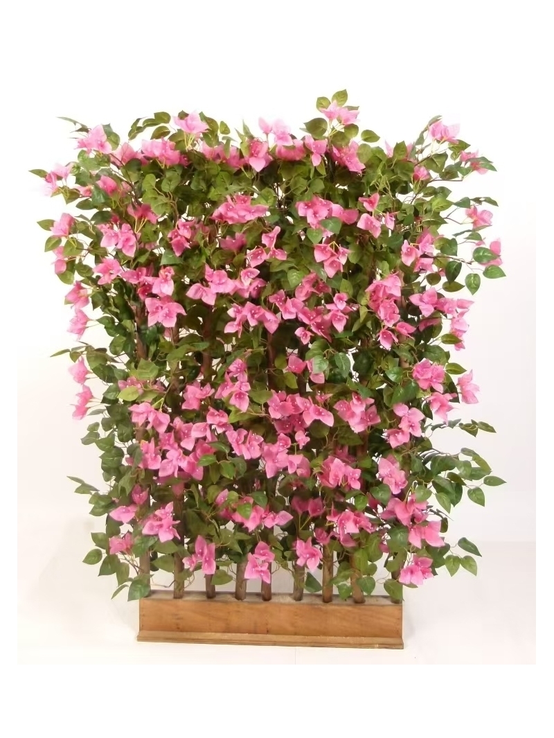 Bougainvillée artificiel palissade 120 cm
