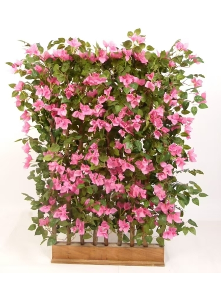 Bougainvillée artificiel palissade 120 cm