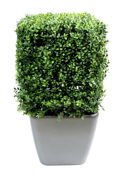 Buis carré new artificiel - Dimensions 32 * 32 cm