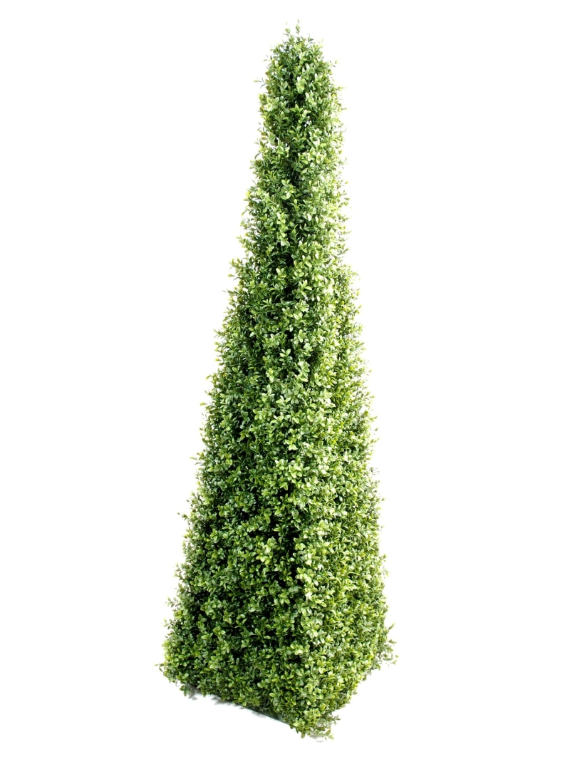 Buis artificiel pyramide *4 - Hauteur 160 cm