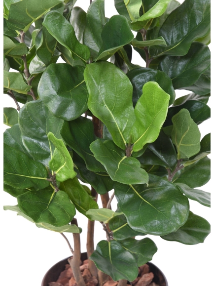 Ficus lyrata artificiel buisson anti-feu