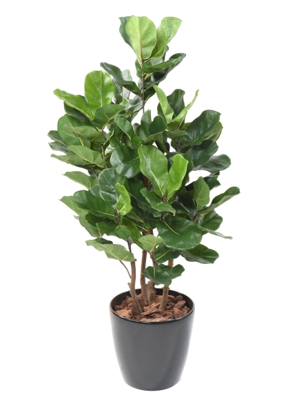 Ficus lyrata artificiel buisson anti-feu
