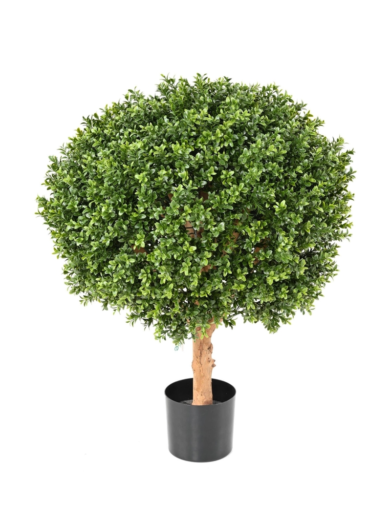 Buis boule artificiel anti feu
