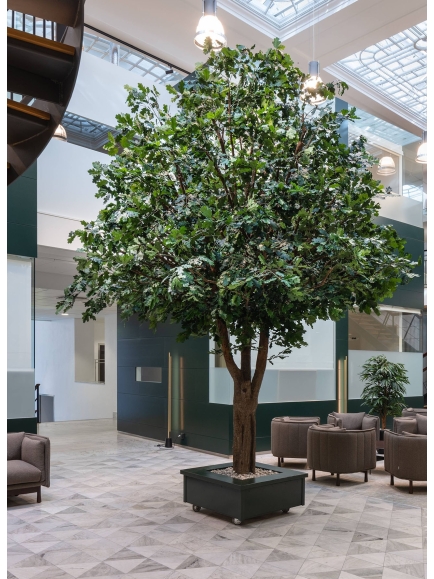 Chêne arbre artificiel ANTI FEU