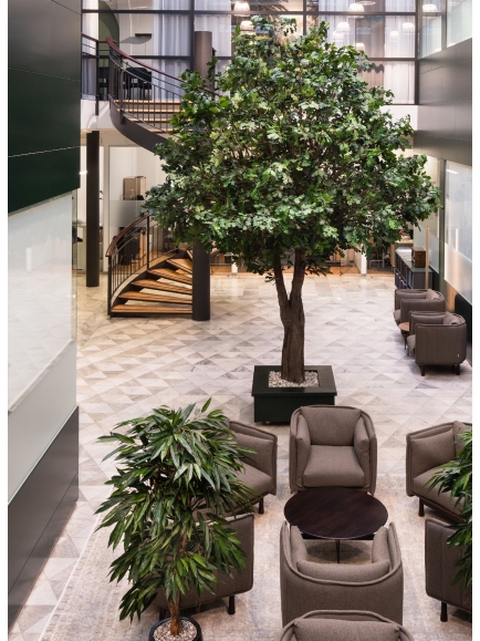 Chêne arbre artificiel ANTI FEU