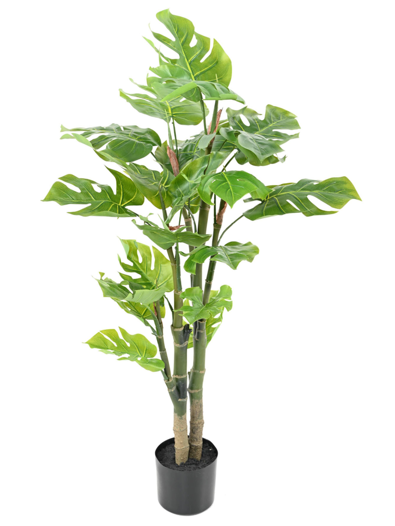 Philodendron monstera artificiel 90 cm - Déco Mundo