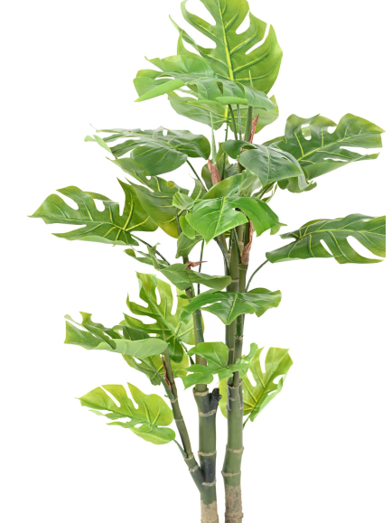Philodendron monstera artificiel 90 cm - Déco Mundo