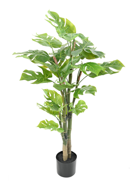 Philodendron monstera artificiel 90 cm - Déco Mundo