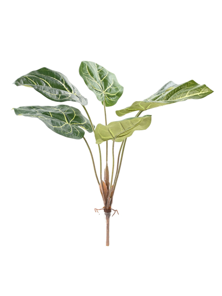 Caladium artificiel en piquet - Déco Mundo