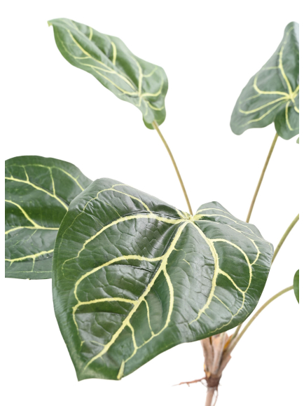 Caladium artificiel en piquet - Déco Mundo