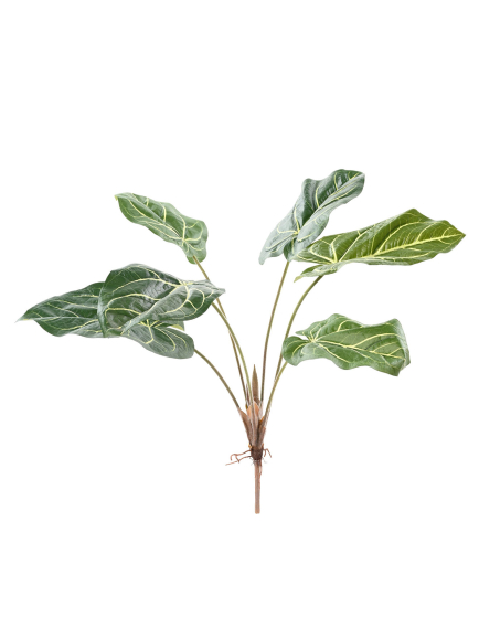 Caladium artificiel en piquet - Déco Mundo