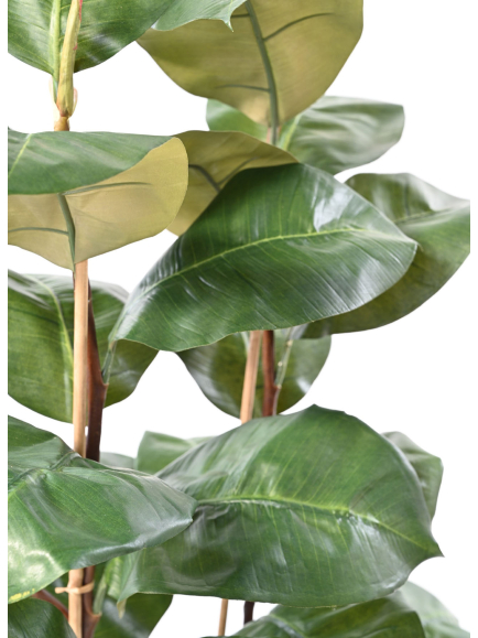 Ficus elastica artificiel 113 cm - Déco Mundo