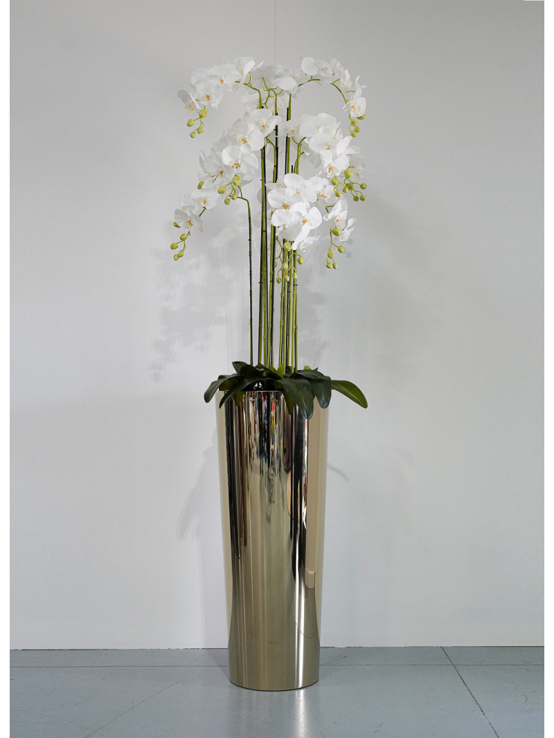 Pot cylindre champagne- effet miroir
