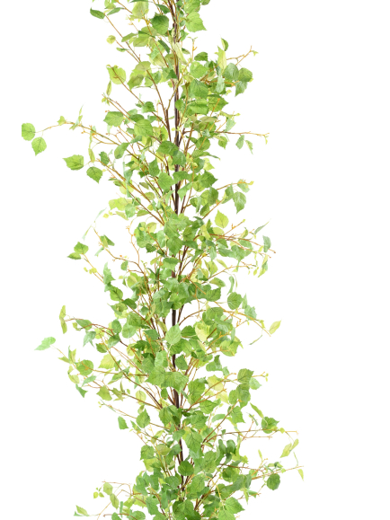 Guirlande artificielle de bouleau 210 cm